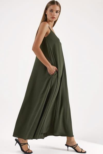 A-Form Maxi Jurk