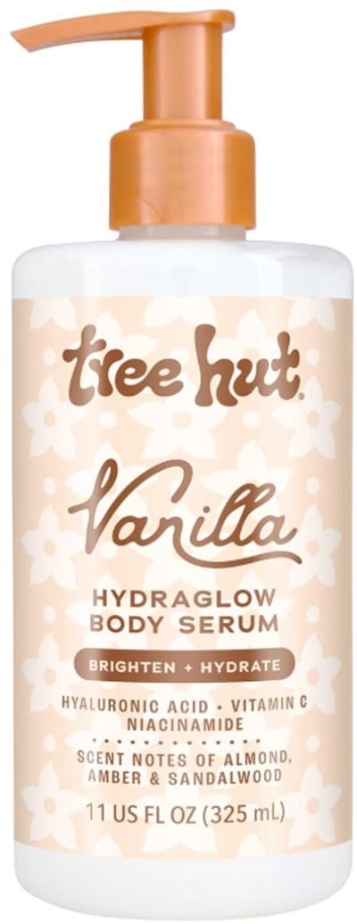 Tree Hut Hydraglow Body Serum – Vanilla – Intens Hydraterend & Verhelderend – Met Hyaluronzuur, Vitamine C & Niacinamide – 325ML