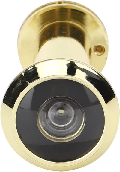 Deurviewer met Rotating Privacy Cover voor Deurdikte 55-90mm, 220 Graden Hoek, Veiligheid voor Thuis, Kantoor en Hotel