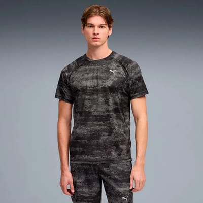 Puma T-Shirt M Run Velocity Aop Tee - Sportswear - Volwassen
