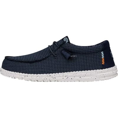 HEYDUDE Wally Sport Instappers blauw Canvas - Maat 41