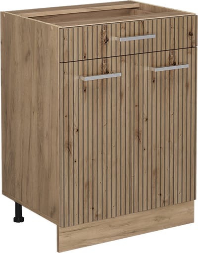 Vicco R-Line Keukenonderkast – 60 cm met lade, zonder werkblad Artisanaal eiken