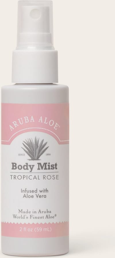 Aruba Aloe Body Mist Tropical Rose | Parabeenvrije formule | 59 ml