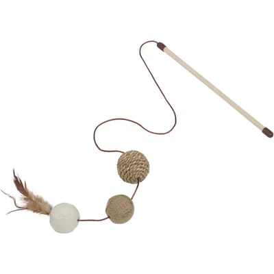 Kattenhengel met 3 ballen Nobby Pet