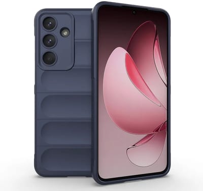MobyDefend Hoesje - Geschikt voor Samsung Galaxy S25 FE - TPU Gripcase - Blauw
