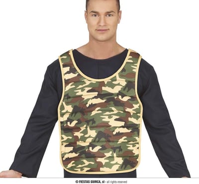 Camouflage Vest Volwassenen