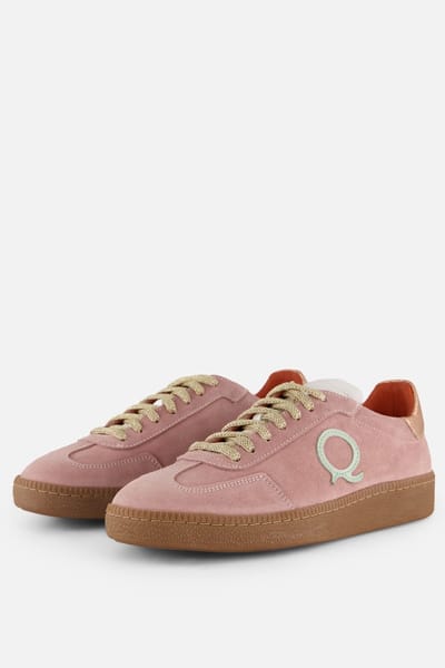 Aqa Sneakers roze Suede - Maat 37