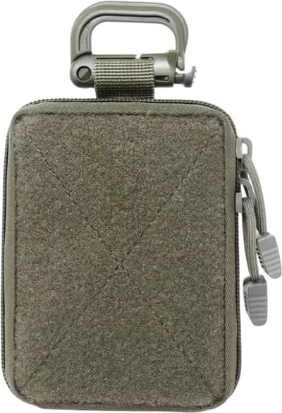 EDC Tool Pouch EHBO Tasje – Klein Heuptasje EMT Organizer voor Outdoor, Wandelen, Kamperen & Jagen - Tactical Riemtas Opberg Accessoire - Groen