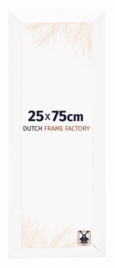 Fotolijst 25x75 cm - MDF - Wit Mat - Praag