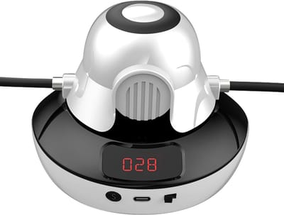 Slimme Springtouwmachine - Slim Teltouw - 1-10 Snelheidsniveaus - Afstandsbediening - Interactief voor Ouder en Kind - Voor Kinderen van 4-12 jaar en Volwassenen - Wit