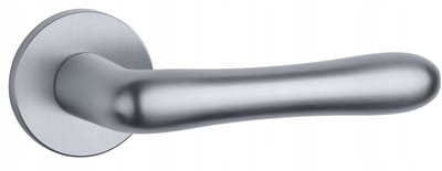 Cynia Slanke Deurkruk Rozet - Mat Chroom 7mm