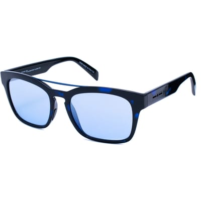 Bril ITALIA INDEPENDENT 0914-DHA-022. Zonnebril, Kleur zwart blauw. Mężczyzna.