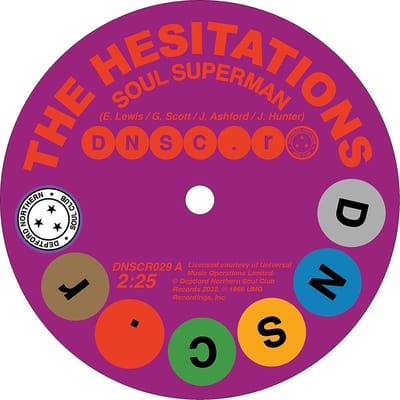 Hesitations & Bobby Blue Bland - Soul Superman / Ain't No Love In The Heart Of The City (7" Single)