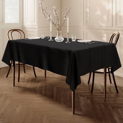Dailygoods- Tafelkleed Zware Stofkwaliteit - Rechthoekig 140 x 240 cm - Onderhoudsvriendelijk Polyester - Sneldrogend - Kwaliteit voor een Goede Prijs - Perfect voor Tafelgebruik - Tafelbedekking