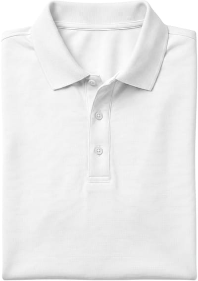 Heren Poloshirts Korte Mouw - Polo Shirt Heren - GB150-2 - Wit - Maat L
