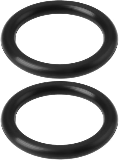 Dailygoods- O-ring 10,6 * 1,8 mm - 2 Stuks - Fluororubber - Compatibel met John Deere - Brandstofsysteem - Uitstekende hitte- en oliebestendigheid - Afdichtring