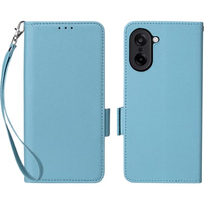 Comfycase OnePlus Nord CE5 Book Case met Koord Blauw