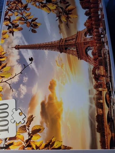 Puzzel - eifeltoren Parijs - 1000 stukjes