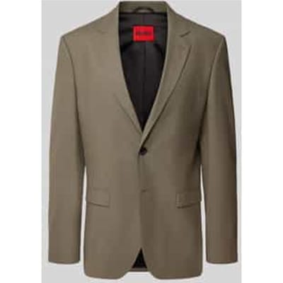 Slim fit 2-knoops colbert van wolmix, model 'ARTI'