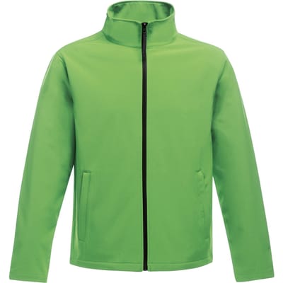 Regatta Opmerkelijk Heren Ablaze Afdrukbaar Softshell-jasje (Extreem groen/zwart)