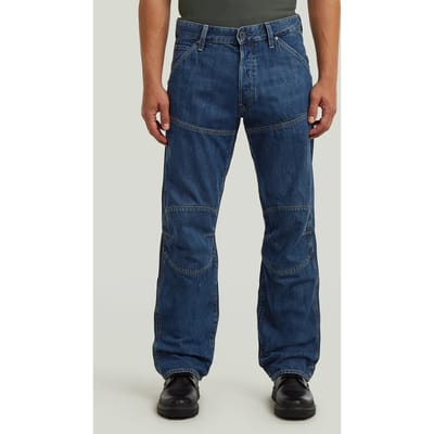 G-Star 5620 3d Regular Jeans Dark Blue Taglia: W28L30 | Relaxed fit jeans Outlet | Uomo | Blu