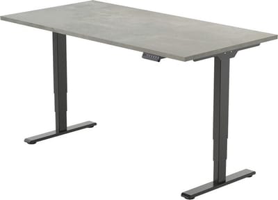 Office Hero® Cosmic Elektrisch - Zit sta bureau in hoogte verstelbaar zwart frame - Game bureau - Computertafel - Werktafel - 120x80 - Oxyd