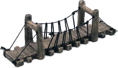 Aquarium Decoratie – Brug – 15*6 cm - Ornament - Vis Tank Decoratie - Realistisch - Brug Thema - Antiek - Stijlvol - Onderwaterwereld - Visvriendelijk - Sfeervol