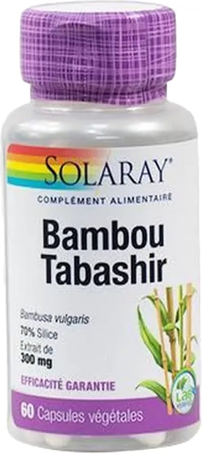 Solaray Bamboe 60 Plantaardige Capsules