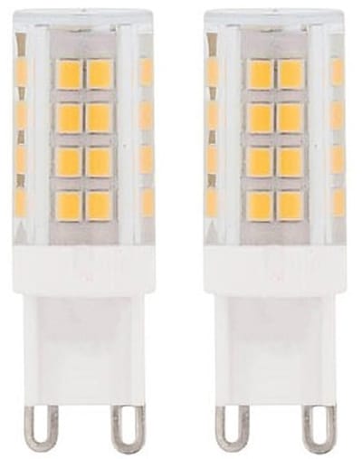 VITO LED Capsule Steeklamp G9 - 6W (vervangt 50W) - 579lm - 2700K - 220-240V - Ø16mm - Energiezuinig - 2 stuks