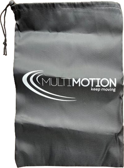 Tas voor opvouwbare wandelstok - Opbergtasje voor opvouwbare wandelstok - MultiMotion - Zwart - 23,5 x 35,5 cm
