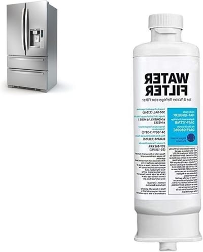 Leakproof Premium Waterfilter voor Koelkast - Vervangingscartridge voor Thuisgebruik met Hoge Filtratiecapaciteit en Verbeterde Waterkwaliteit