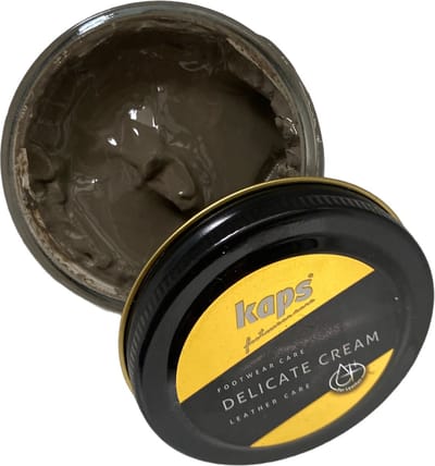 Kaps Schoencreme - schoensmeer - verzorgt het leer en geeft glans - (141) Otter - 50ml