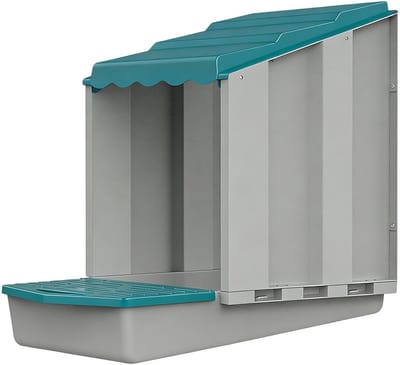Legnest Kippen - Broedhok Dieren - Veilig Eieren Leggen - Slimme Eierverzameling - 50x32x25 cm - Groen