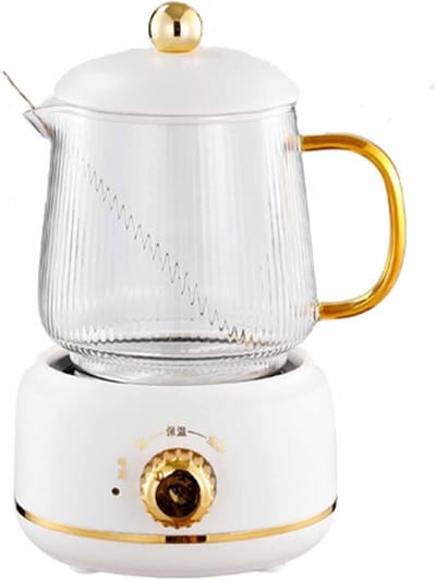 Waterkoker Stoofpot - Bloementheepot Vogelnest - Automatisch Stoven - Roestvrij Staal - Onecolor