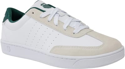 K-SWISS Tennisschoenen Court Balboa Sde White/cloud Dancer/posy Green Mens 43