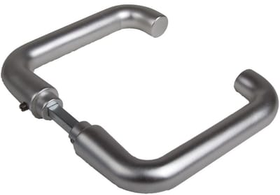 Ami Deurkruk - D-model - aluminium F-1 - 54-61mm deurdikte