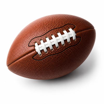 Suotu American Football - Maat 6 - Sterk en Duurzaam - Goede Grip - voor Jongeren en Volwassenen - Bruin