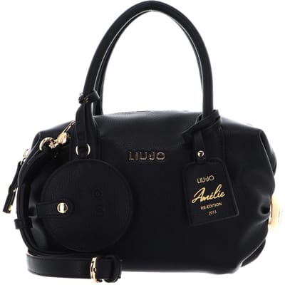 LIU JO schoudertas Amelie ECS Bowler Bag Nero zwart
