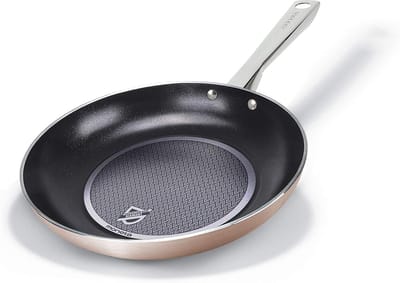 Duurzame Koekenpan 24 cm met Diamant Anti-Aanbaklaag en Inductiebodem