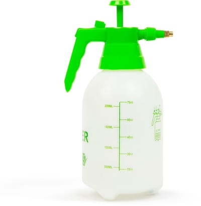 Druksproeier Handmatig – Plantenspuit – 2 Liter – 3 Bar – Met Verstelbare Spuitkop en Veiligheidsventiel – Voor Tuin, Planten en Besproeien [11293B]