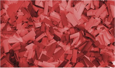 Showtec Showtec Rechthoekige rode confetti (vuurbestendig), 1 kg Home entertainment - Accessoires