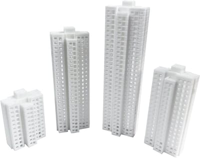 Modelbouwmateriaal voor Thuisdecoratie - Miniatuurtuinbeelden en Sandtray Decoratie Set (4 Stuks 1:800) - Perfect voor Tuin en Interieur