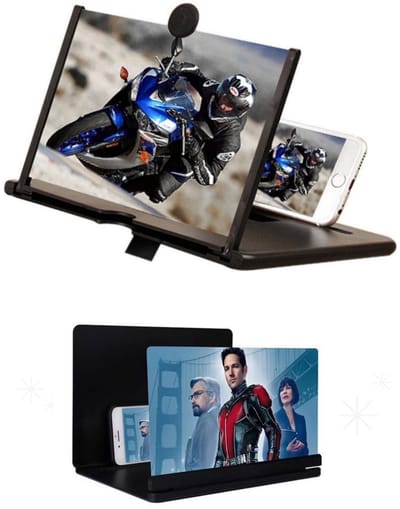 Beeldscherm vergroter| Vergrootglas voor smartphone | Schermvergroter| telefoon bioscoop| Telefoonscherm vergroter-Telefoon projector- 3d schermvergroter