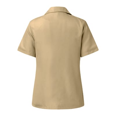 Premier Popeline blouse met korte mouwen / Gewoon werkoverhemd (Khaki)