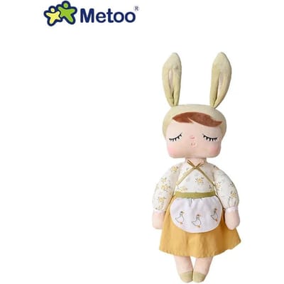 Originele Metoo 35cm Angela Pastorale Stijl Konijn Pluche Pop Kind Knuffel Zacht Gevuld Speelgoed Ideaal Voor Baby Plus Kinderen Verjaardagscadeaus 35cm