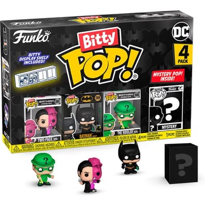 Figurine Bitty Pop DC Comics Batman 85ste verjaardag Two-Face Funko Blister 4 (x4)