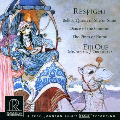 Minnesota Orchestra, Eiji Oue - Respighi: Belkis, Queen Of Sheba Suite | The Pines Of Rome (CD)
