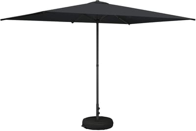 vidaXL - Tuinparasol - met - voet - 200 - x - 300 - cm - Polyester - Rechthoekig