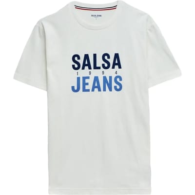 Katoenen T-shirt Salsa Jeans