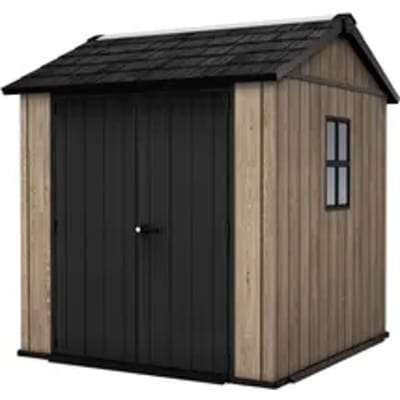 Keter Tuinhuis Apex 757 Signature Ashwood - Kunststof - 224x230x246cm - 5,15m²